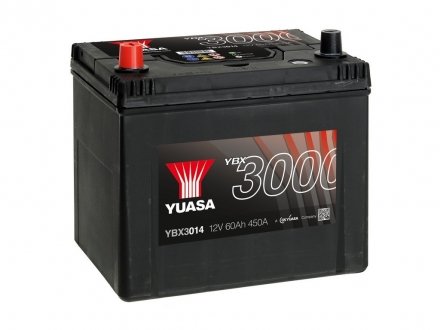 Акумулятор 6 CT-60-L YUASA YBX3014 (фото 1)