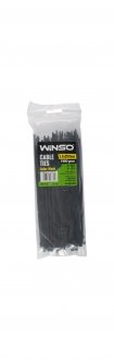 Стяжки чорні 100 шт WINSO 236200 (фото 1)