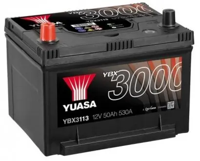 Акумулятор 50Ah 530A SMF YUASA YBX3113
