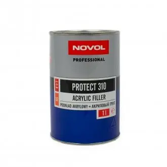 Грунт акриловий <4+1> PROTECT 310 чорний 1л+0,25 л NOVOL 37141