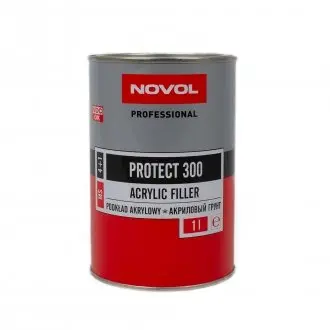 PROTECT 300 акриловий грунт 4+1 білий 1,0л x6 NOVOL 37031