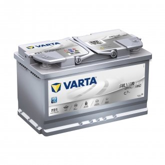 Акумулятор 6 CT-80-R Silver Dynamic AGM VARTA 580901080 (фото 1)