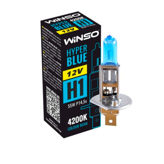 12V H1 HYPER BLUE 4200K 55W P14.5s WINSO 712140