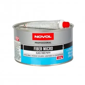 Шпатлевка FIBER MICRO 1,80 кг x6 NOVOL 1235