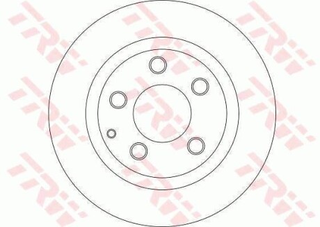 Гальмівний диск TRW TRW DF4442