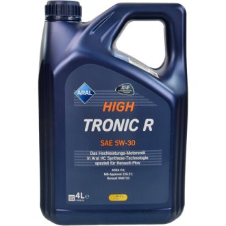 Олива моторна HighTronic R 5W30 4 л ARAL 1555f2