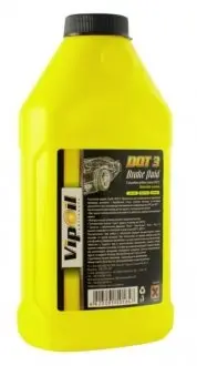 Фото запчастини Гальмівна рідина DOT 3 0.37 л VIPOIL 0278713 Гальмівна рідина DOT 3 0.37 л VIPOIL 0278713