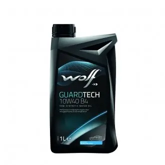 Моторное масло Guardtech B4 10W-40 полусинтетическое 1 л WOLF 8303616