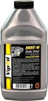 Гальмівна рідина DOT 4 0.37 л VIPOIL 0252533