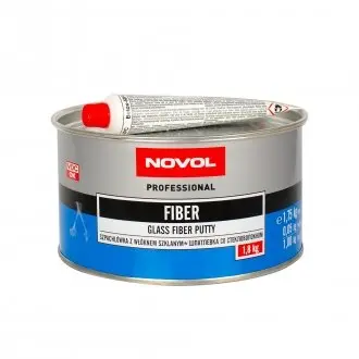 Шпатлевка FIBER 1,80 кг x6 NOVOL 1225