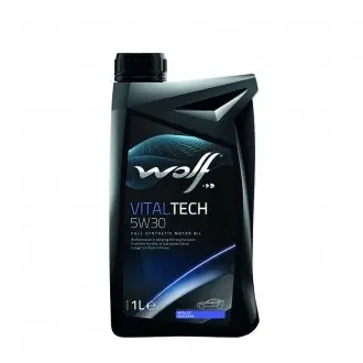Моторное масло Vitaltech 5W-30 синтетическое 1 л WOLF 8309809