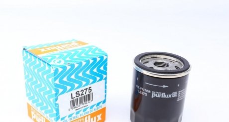 Фільтр масляний Nissan Micra 1.0-1.4i 92-10/ Primera 2.0i 90-96 PURFLUX LS275 (фото 1)