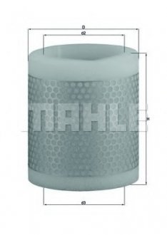 Воздушный фильтр MAHLE\KNECHT LX124 (фото 1)
