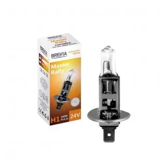 Автолампа Brevia 100 W 24 V прозора BREVIA HALOGEN 24010MRC