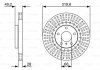 Тормозной диск INFINITI/NISSAN FX35/FX/Maxima ''F''3,5-4,5''02-08 BOSCH 0986479V60 (фото 1)