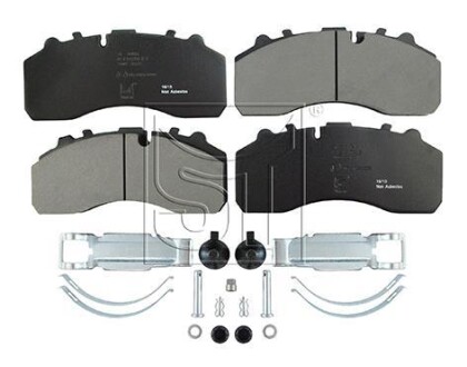 Комплект гальмівних колодок, дискове гальмо ST- TEMPLIN 03.120.8700.121
