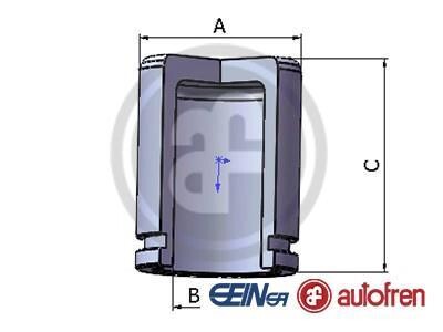 Елементи гальмівного супорта (Поршень) (SEIN) AUTOFREN D0 25650