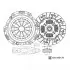 Комплект сцепления BLUE PRINT ADC430130 (фото 1)