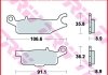 Гальмівні колодки TRW / LUCAS TRW MCB803SI (фото 3)