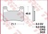 Гальмівні колодки TRW / LUCAS TRW MCB752SV (фото 3)