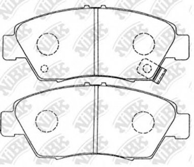 Тормозные колодки дисковые NIBK PN8264