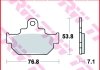 Гальмівні колодки TRW / LUCAS TRW MCB550 (фото 2)