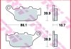 Гальмівні колодки TRW / LUCAS TRW MCB585 (фото 1)