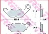 Гальмівні колодки TRW / LUCAS TRW MCB812 (фото 3)