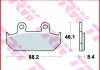 Гальмівні колодки TRW / LUCAS TRW MCB571 (фото 2)