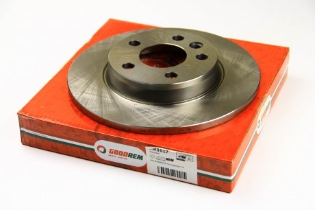 Тормозной диск зад. T4 91-03 (R15) GOODREM RM3017 (фото 1)