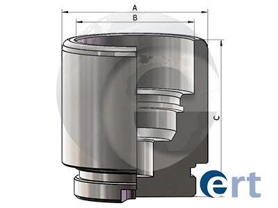 Ремкомплект гальмівного поршня супорта ERT 151383-C