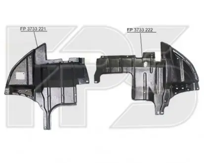 Ремчастина пластикова FP FORMA PARTS 3733 221