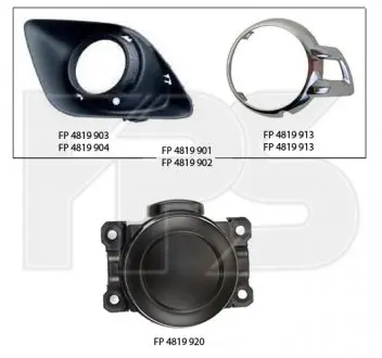 Ремчастина пластикова FP FORMA PARTS 4819 914