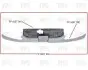 Решетка пластиковая FP FORMA PARTS 5507 992 (фото 1)
