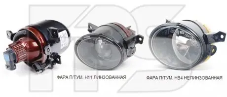 Фара противотуманная FP FORMA PARTS 7402 H6-P