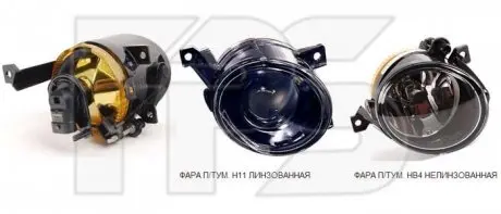 Фара передня FPS FP FORMA PARTS 7406 H1-P