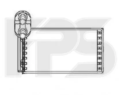 Радиатор печки FP FORMA PARTS 74 N30 (фото 1)
