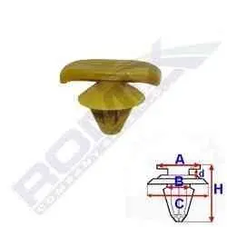 Автомобильный пистон ROMIX C60452