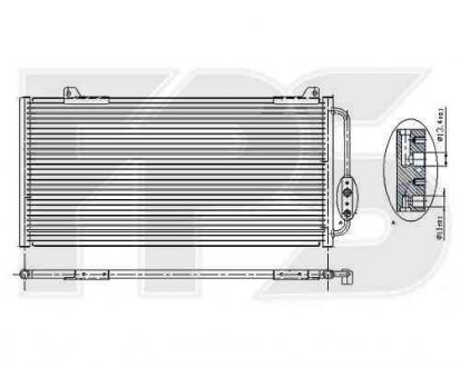 Радиатор кондиционера NRF 30 K01 (фото 1)