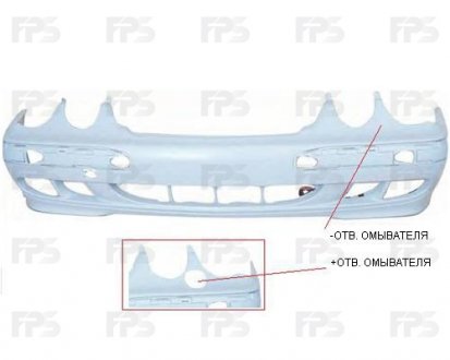 Бампер FP FORMA PARTS 3527 902