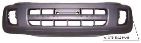 Бампер FP FORMA PARTS 7009 900