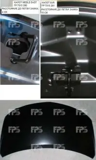 Капот FP FORMA PARTS 7015 281
