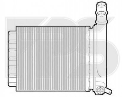 Радиатор печки MAGNETI MAGNETI MARELLI FP 26 N53-X