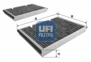 Фильтр, воздух во внутренном пространстве UFI 54.294.00