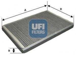 Фильтр, воздух во внутренном пространстве UFI 54.281.00 (фото 1)