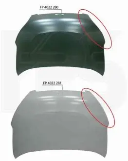Капот FPS FP FORMA PARTS 4022 281
