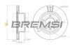 Тормозной диск перед. BMW 1(E81/82/87/88)/3(E90) 03- (292x22) BREMSI DBB229V (фото 3)