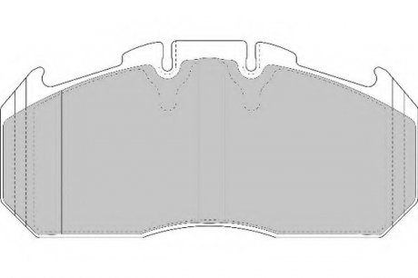 Комплект тормозных колодок, дисковый тормоз BERAL 2915630004145684 (фото 1)
