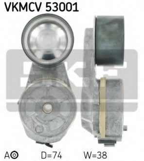 Натяжной ролик, поликлиновойремень SKF VKMCV 53001 (фото 1)