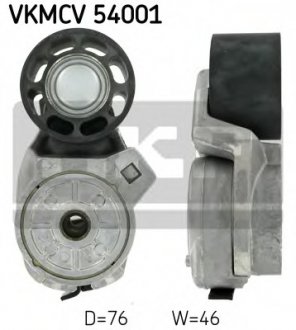 Натяжной ролик, поликлиновойремень SKF VKMCV 54001 (фото 1)